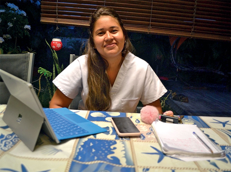 Elodie Ardeven, une future infirmière qui a de la suite dans les idées